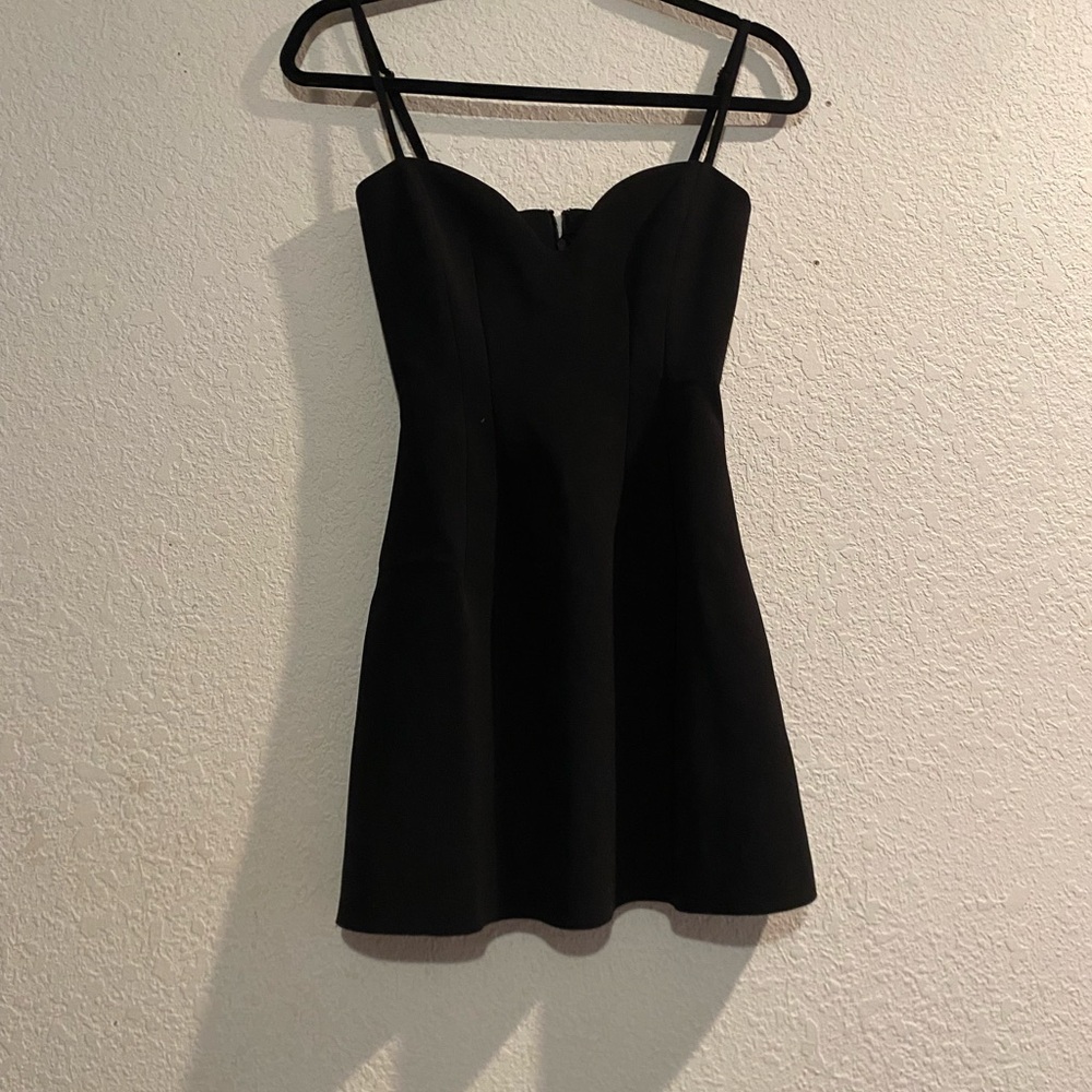 Princess Polly Rummy Mini Dress Black - Picture 4 of 7